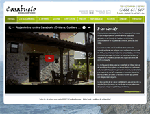 Tablet Screenshot of casabuelo.com